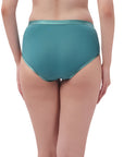 High Rise Full Coverage Panty with Mesh Detailing-(PACK OF 2)