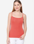 SOIE Woman - Solid Super Soft Cotton Spandex Camisole - Camisole -for Women