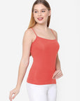 SOIE Woman - Solid Super Soft Cotton Spandex Camisole - Camisole -for Women