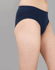 SOIE Woman - Mid Rise Stretch Cotton Seamless Full Coverage Shorty Panty (Pack of 2) - Panty -for Women