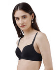 SOIE Woman - Semi/ Medium Coverage Padded Non Wired T-shirt Bra - Bra -for Women