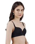 SOIE Woman - Semi/ Medium Coverage Padded Non Wired T-shirt Bra - Bra -for Women