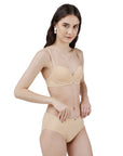Lightly Padded Push-Up Seamless T-Shirt Bra