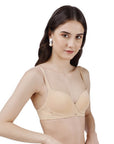 SOIE Woman - Semi/ Medium Coverage Padded Non Wired T-shirt Bra - Bra -for Women