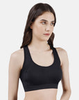 SOIE Woman - Low Impact Removable Pads Non Wired Sports Bra - Sports Bra -for Women