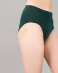 SOIE Woman - High Waist Full Coverage Solid Stretch Cotton Briefs (Pack of 3) - Panty -for Women
