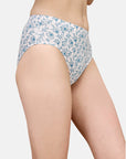 SOIE Woman - High Rise Full Coverage Printed Stretch Cotton Hipster Panty (Pack of 3) - Panty -for Women