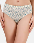 SOIE Woman - High Rise Full Coverage Printed Stretch Cotton Hipster Panty (Pack of 3) - Panty -for Women