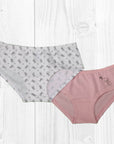 SOIE Woman - Classic Tweety Printed Brief Combo for Girls-(Pack of 2) - -for Women