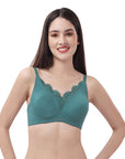 SOIE Woman - Medium Coverage Non Padded Non Wired Lace Bra - Lacy Bra -for Women