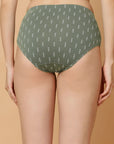 Tummy-Smoothing Printed High Waist Cotton Briefs – Pack of 3