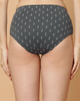 Tummy-Smoothing Printed High Waist Cotton Briefs – Pack of 3