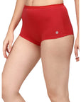 SOIE Woman - High Rise Full Coverage Cotton Spandex Boyshorts (Pack of 2) - Panty -for Women