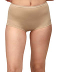SOIE Woman - High Rise Full Coverage Cotton Spandex Boyshorts (Pack of 2) - Panty -for Women