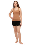 Cotton spandex Camisole with Lace Detailing