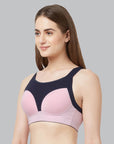 SOIE Woman - Extreme Coverage High Impact Lightly Padded Non Wired Sports Bra - Sports Bra -for Women