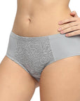 SOIE Woman - High Waist Full Coverage Lace Panty - Panty -for Women