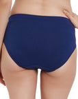 SOIE Woman - High Rise Full Coverage Solid Colour Cotton Stretch Hipster Panty (Pack of 3) - Panty -for Women