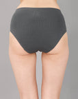 SOIE Woman - High Waist Full Coverage Solid Cotton Briefs (Assorted Pack of 3) - Panty -for Women
