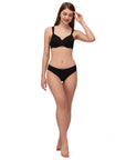 SOIE Woman - Mid Rise No VPL Medium Coverage Ultra Soft Brief (Pack of 2) - Panty -for Women