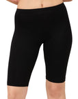 SOIE Woman - Polyamide Spandex Knee Length Cycling Shorts (PACK of 2) - -for Women
