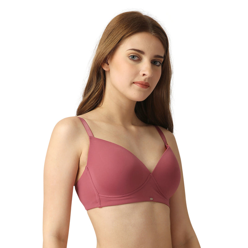 Full Coverage Padded Non-Wired T-shirt Bra-CB-134