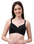 SOIE Woman - Full Coverage Padded Non Wired Ultra Soft Seamless Bra Combo - -for Women