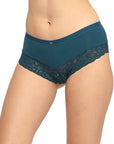 SOIE Woman - Mid Rise Medium Coverage Lace Shorty Cheeky Panty - Panty -for Women
