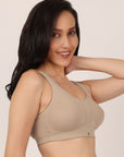 No-Dig Full Coverage Cotton Minimizer Bra