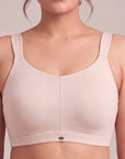 Full Coverage Padded Non-Wired High Impact Cotton Sports Bra