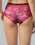 SOIE Woman - High Rise Full Coverage Printed Boyshorts - Panty -for Women