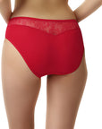 Mid Rise Brief With Lace Detailing