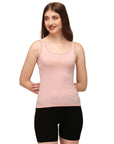 Cotton spandex Camisole with Lace Detailing
