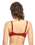 SOIE Woman - Medium Coverage Padded Wired Lace Bra - -for Women