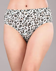 SOIE Woman - High Rise Full Coverage Printed Stretch Cotton Hipster Panty (Pack of 3) - Panty -for Women