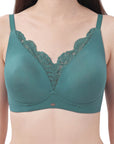 SOIE Woman - Medium Coverage Non Padded Non Wired Lace Bra - Lacy Bra -for Women
