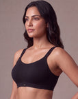 Full Coverage Padded Non-Wired High Impact Cotton Sports Bra