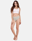 SOIE Woman - High Rise Full Coverage Printed Stretch Cotton Hipster Panty (Pack of 3) - Panty -for Women