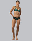 Full Look of printed Lace Panty with matching Bra