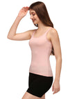 Cotton spandex Camisole with Lace Detailing
