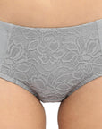SOIE Woman - Full Coverage Non Wired Non Padded Bra with High Waist Full Coverage Lace Brief - -for Women