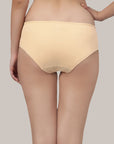 Mid Rise High Coverage Solid Colour Cotton Stretch Brief Panty (Assorted Pack of 2)