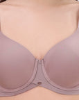 SOIE Woman - Full Coverage Padded Wired T-shirt Bra with Mesh Detailing - -for Women