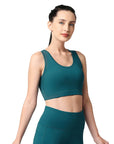 SOIE Woman - Quick-Dry Sports Bra & High Waist Legging Set - Athleisure Set -for Women