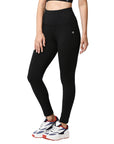 SOIE Woman - High Waist Ankle Length Sports Leggings With Pockets - Sports Leggings -for Women