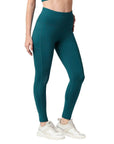 SOIE Woman - High Waist Ankle Length Sports Leggings With Pockets - Sports Leggings -for Women