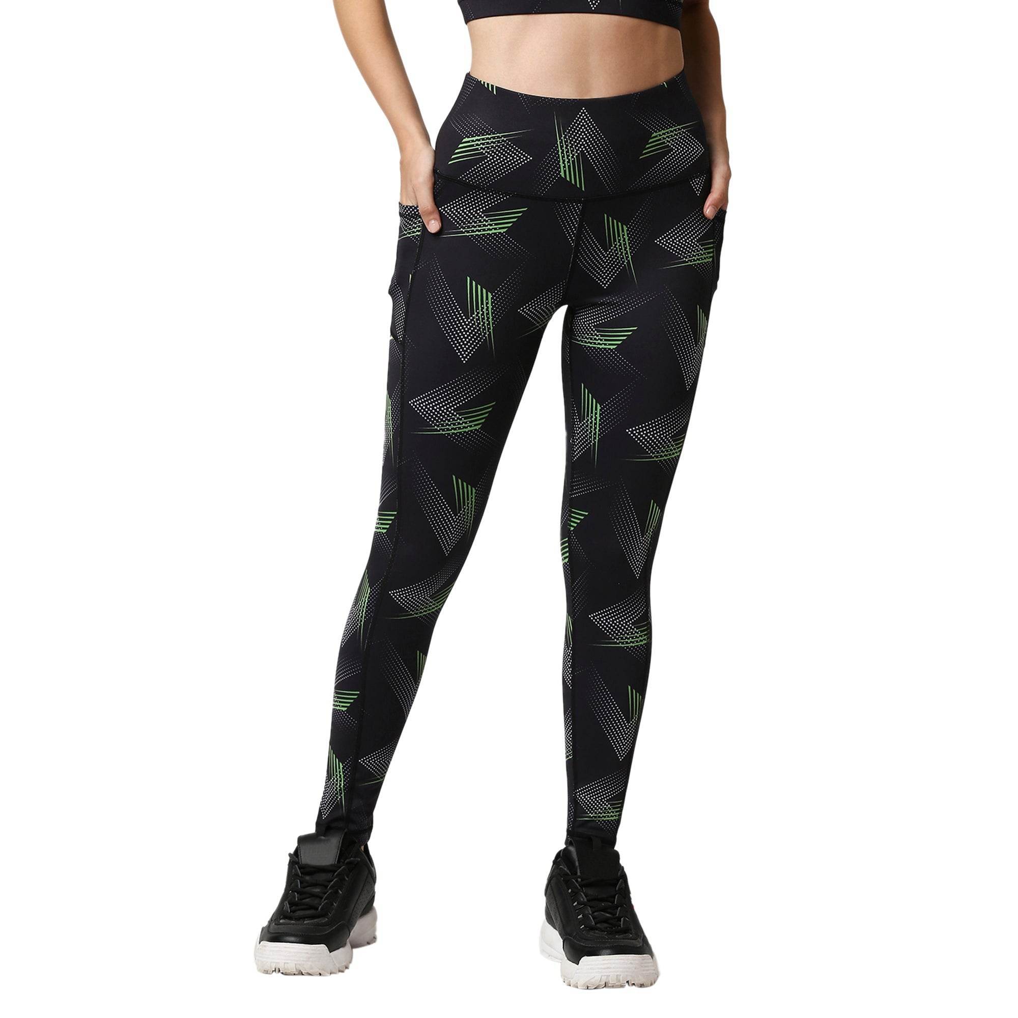 High Waist Ankle Length Sports Leggings With Pockets – SOIE Woman