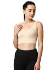 SOIE Woman - Medium Impact Non Padded Non Wired Long Line Sports Bra (Pack of 2) - Sports Bra -for Women