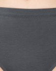 High Rise Full Coverage Solid Colour Cotton Stretch Hipster Panty (Pack of 3)