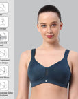 SOIE Woman - Full Coverage Minimizer Non Padded Non Wired Bra - Bra -for Women